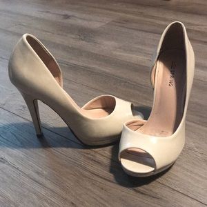 Nude heels